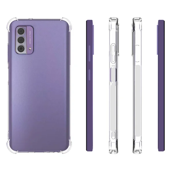 Silicone case Anti-drop for Nokia G42, Transparent 2