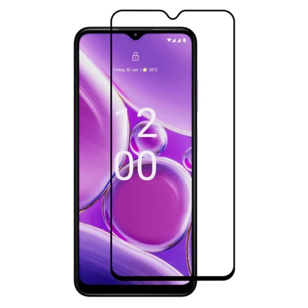 Стъклен Протектор RURIHAI за Nokia G42, Черен 1