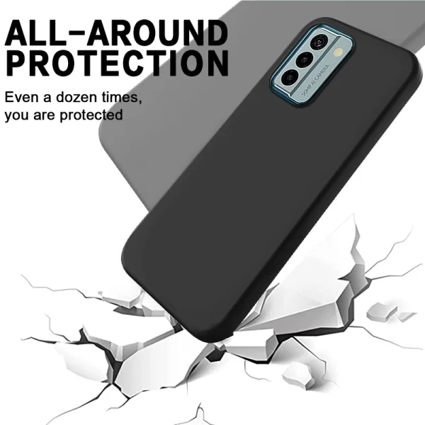 Силиконов калъф Soft Matte за Nokia G22, Черен 5