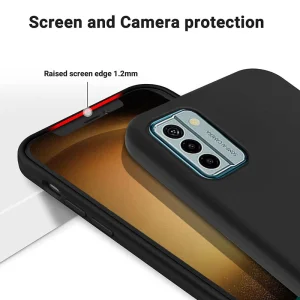 Силиконов калъф Soft Matte за Nokia G22, Черен 4