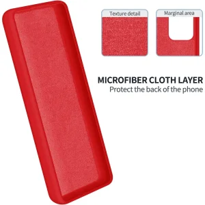 Soft Matte silicone case for Nokia G22, Red 6