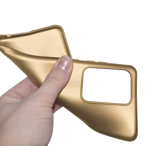 Силиконов калъф Level за Samsung Galaxy S20 Ultra, Златист 4