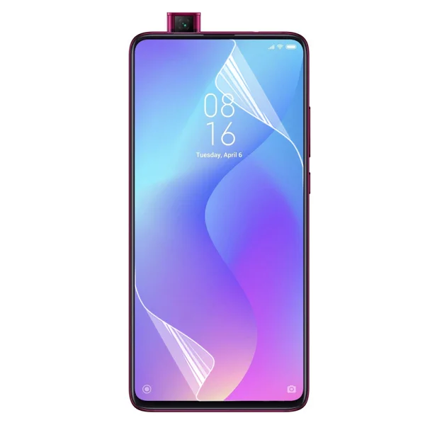 Anti-Shock Hydrogel Protector for Xiaomi Mi 9T, front shell 2