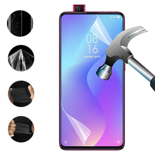 Anti-Shock Hydrogel Protector for Xiaomi Mi 9T, front shell 1