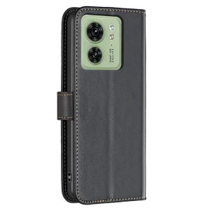 BINFEN COLOR Wallet Case for Motorola Edge 40 5G, Black 5