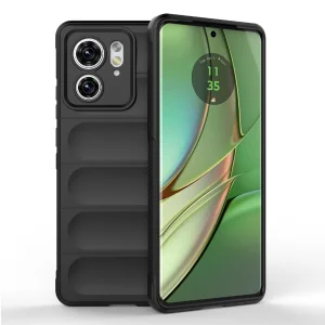 Силиконов калъф Wear-resistant за Motorola Edge 40 5G, Черен