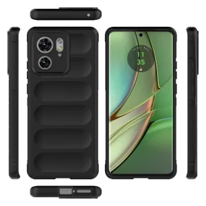 Силиконов калъф Wear-resistant за Motorola Edge 40 5G, Черен 3
