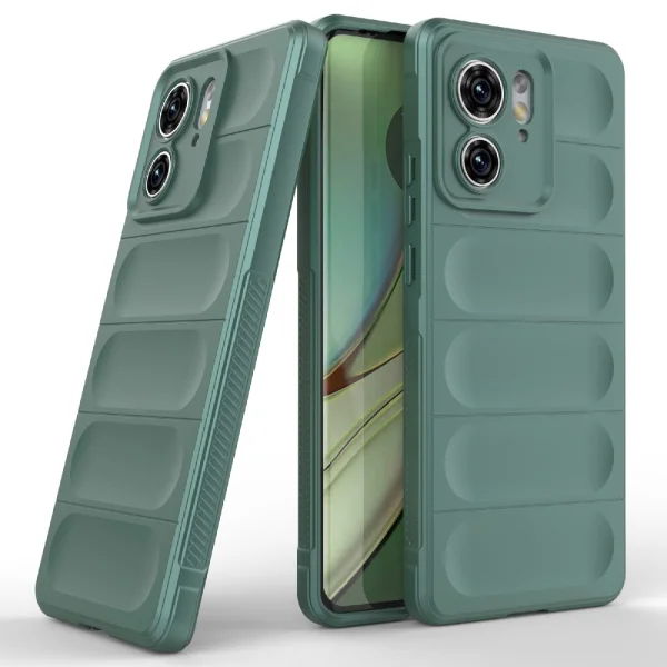 Силиконов калъф Wear-resistant за Motorola Edge 40 5G, Зелен 2
