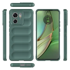 Силиконов калъф Wear-resistant за Motorola Edge 40 5G, Зелен 4