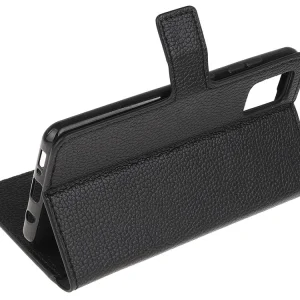 Litchi Wallet Case for Samsung Galaxy A71, Black 3