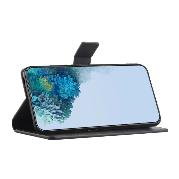 Калъф Тефтер Litchi Texture за Huawei Honor 90 Lite 5G/X50i 5G, Черен 3