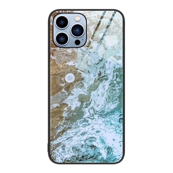 Glass Marble case for iPhone 15 Pro, Bay 1