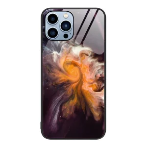Калъф Glass Marble за iPhone 15 Pro, Вселена