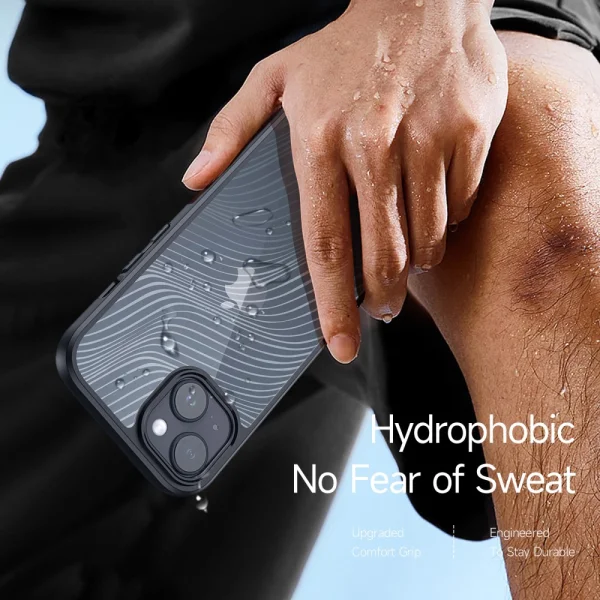 Shockproof Case DUX DUCIS Matte for iPhone 15, Black 6