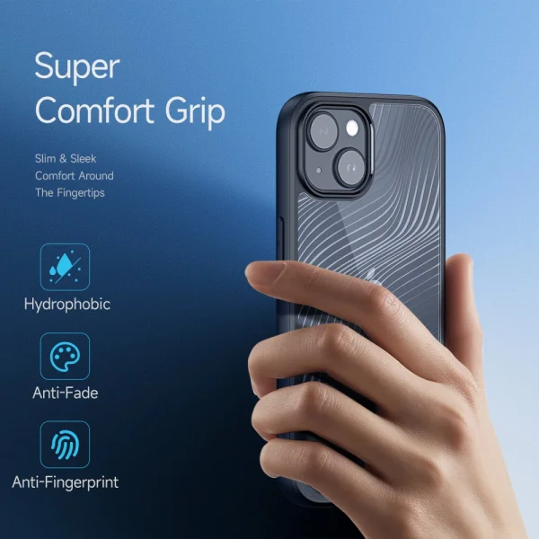 Shockproof Case DUX DUCIS Matte for iPhone 15, Black 2