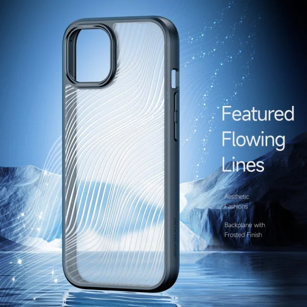 Shockproof Case DUX DUCIS Matte for iPhone 15, Black 3
