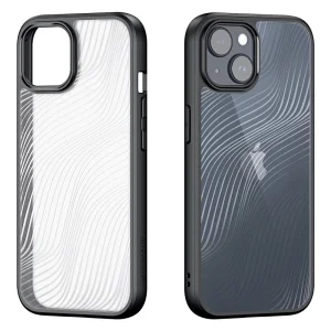 Удароустойчив калъф DUX DUCIS Matte за iPhone 15, Черен