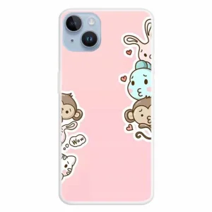 Силиконов калъф за IPhone 15, Анимирани герои