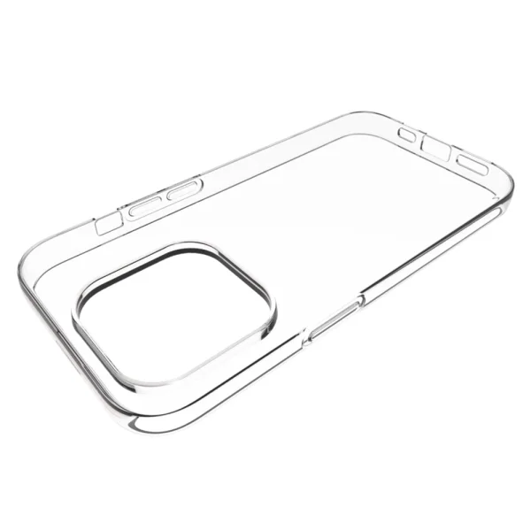 Silicone Case for iPhone 15 Pro, Transparent 2