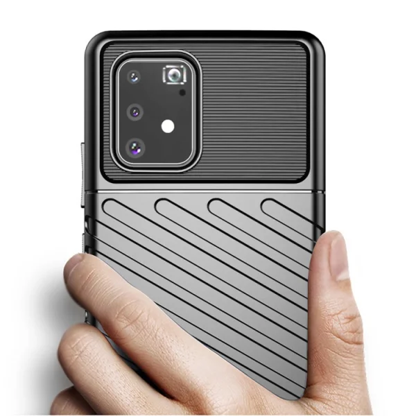 Silicone Case Thunder for Samsung Galaxy S10 Lite / A91, Black 4