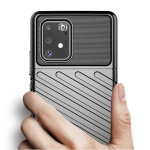 Silicone Case Thunder for Samsung Galaxy S10 Lite / A91, Black 4
