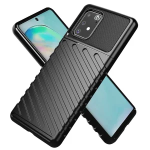 Silicone Case Thunder for Samsung Galaxy S10 Lite / A91, Black 3