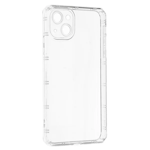 Armor Antishock Silicone Case for iPhone 15 Plus, Transparent 3