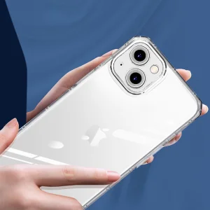 Armor Antishock Silicone Case for iPhone 15 Plus, Transparent 5