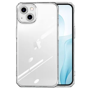 Силиконов калъф Armor Antishock за iPhone 15 Plus, Прозрачен