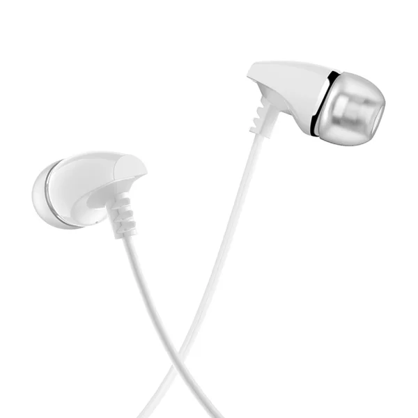 Слушалки с микрофон BOROFONE BM25, Sound Edge, Бял 2