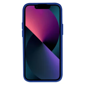 Силиконов калъф Camshield Soft за iPhone 15, Тъмно син 3