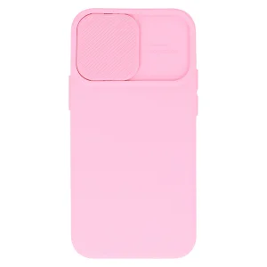 Camshield Soft Silicone Case for iPhone 15, Light Pink 4