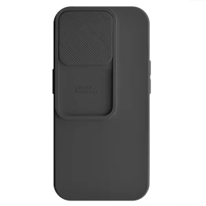Силиконов калъф Camshield Soft за iPhone 15 Pro, Черен 4