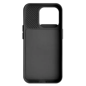 Силиконов калъф Camshield Soft за iPhone 15 Pro, Черен 5