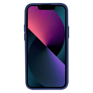Силиконов калъф Camshield Soft за iPhone 15 Pro Max, Тъмно син 3