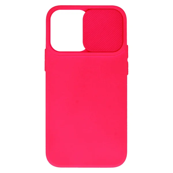 Camshield Soft Silicone Case for iPhone 15 Pro Max, Pink 2