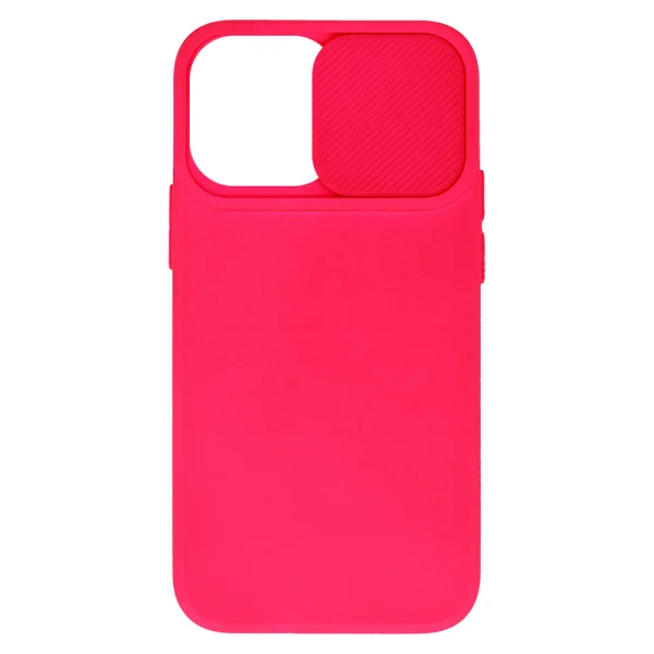 Camshield Soft Silicone Case for iPhone 15, Pink 2