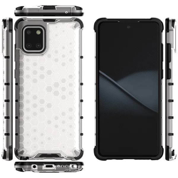 Shockproof case Shock Absorber for Samsung Galaxy A81 / Note 10 Lite, White 2