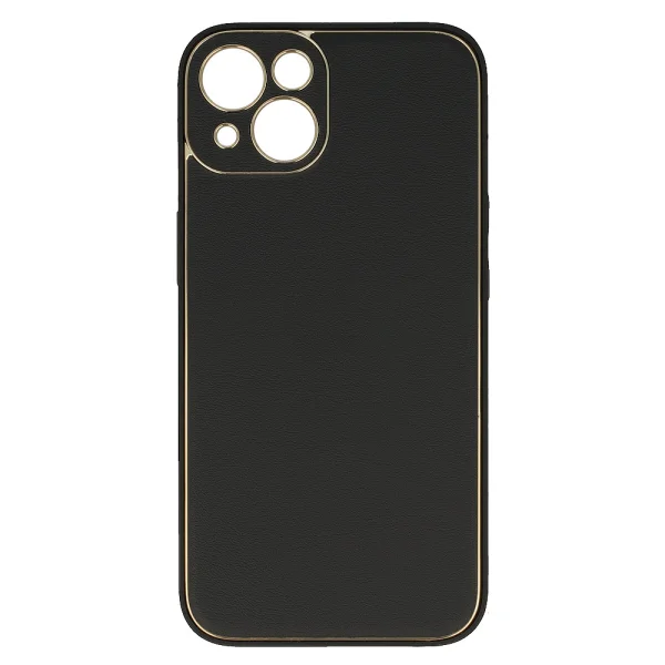 Удароустойчив калъф Luxury за iPhone 15 Plus, Черен 2