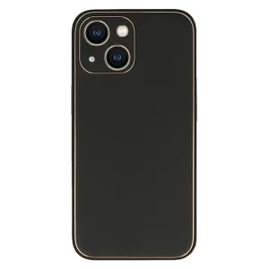 Удароустойчив калъф Luxury за iPhone 15 Plus, Черен 3