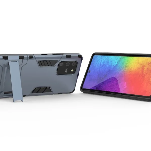 Удароустойчив калъф Shockproof за Samsung Galaxy S10 Lite / Galaxy A91, Сив 2