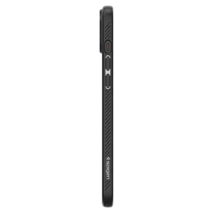 Shockproof Case Spigen Liquid Air for iPhone 15 Plus, ACS06650, Matte, Black 5