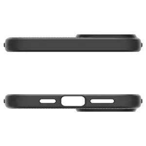 Shockproof Case Spigen Liquid Air for iPhone 15 Plus, ACS06650, Matte, Black 6