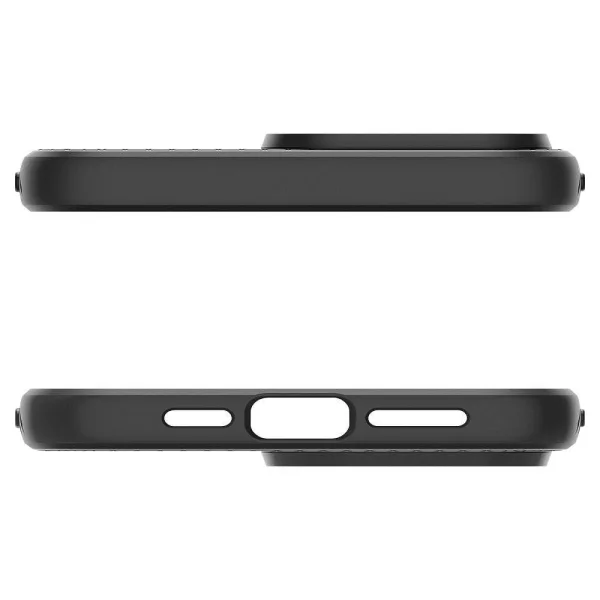 Shockproof Case Spigen Liquid Air for iPhone 15 Pro, ACS06704, Matte, Black 4