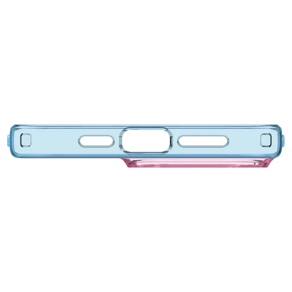 Spigen Liquid Crystal Case for iPhone 15 Pro, ACS06700, Pink-Blue 4