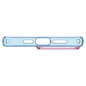Spigen Liquid Crystal Case for iPhone 15 Pro, ACS06700, Pink-Blue 4