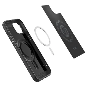 Spigen Mag Armor Magsafe Case for iPhone 15, ACS06815, Black 3