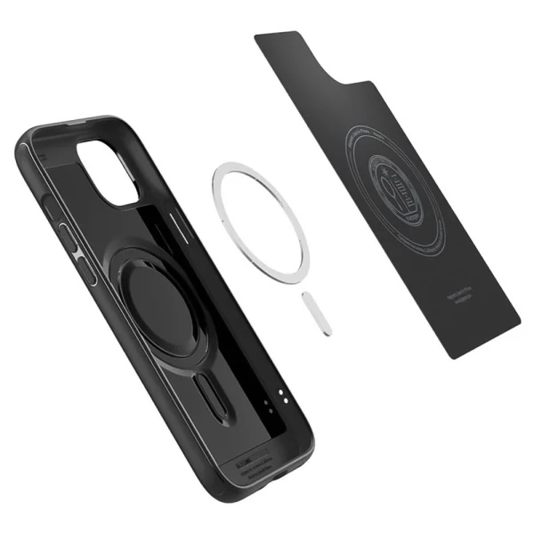Spigen Mag Armor MagSafe Case for iPhone 15 Plus, ACS06671, Black 2