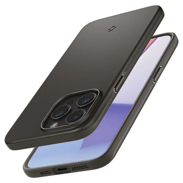 Spigen Thin Fit Case for iPhone 15 Pro, ACS06686, Black 2