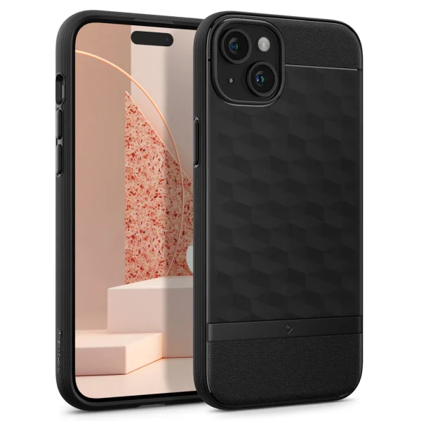 Spigen Caseology Parallax MagSafe Case for iPhone 15, ACS06818, Black 3